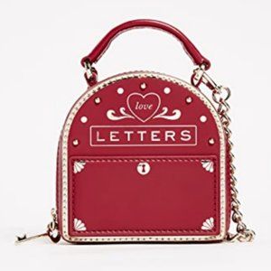kate spade Ours Truly Mailbox CrossBody Bag nwot